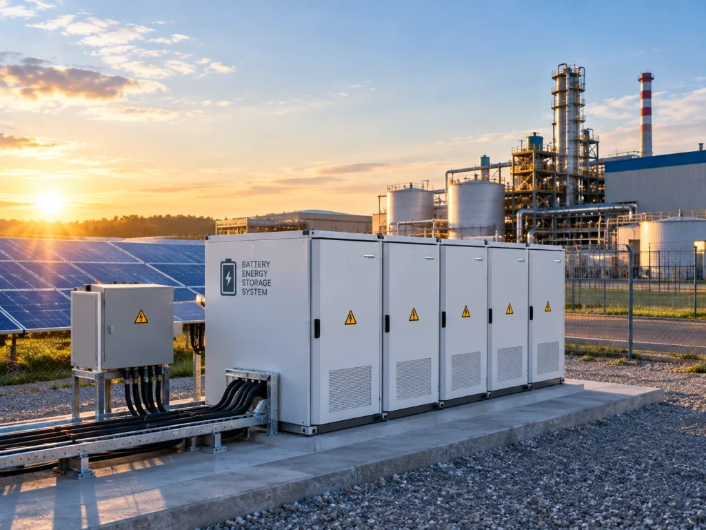 elcet baterijski sustav za solarnu elektranu bess